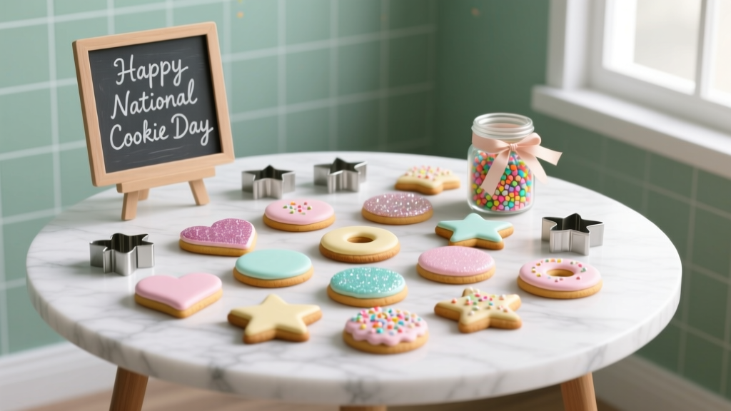 National Cookie Day Decoration Ideas