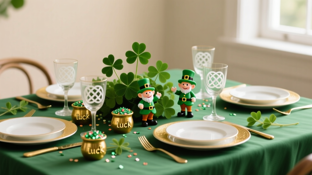 St. Patrick's Day Table Setting Ideas