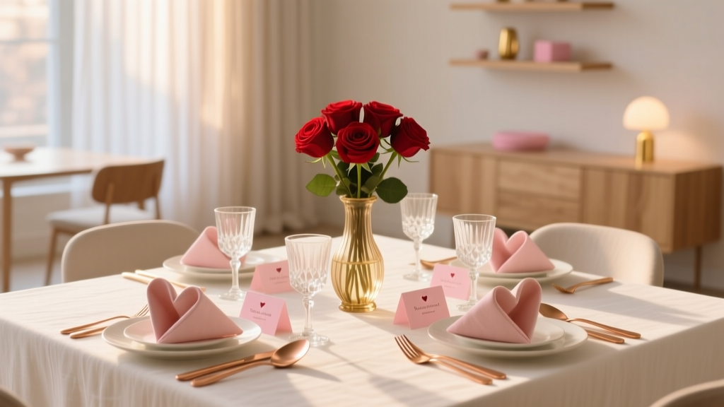 Valentine’s Day Table Setting Ideas