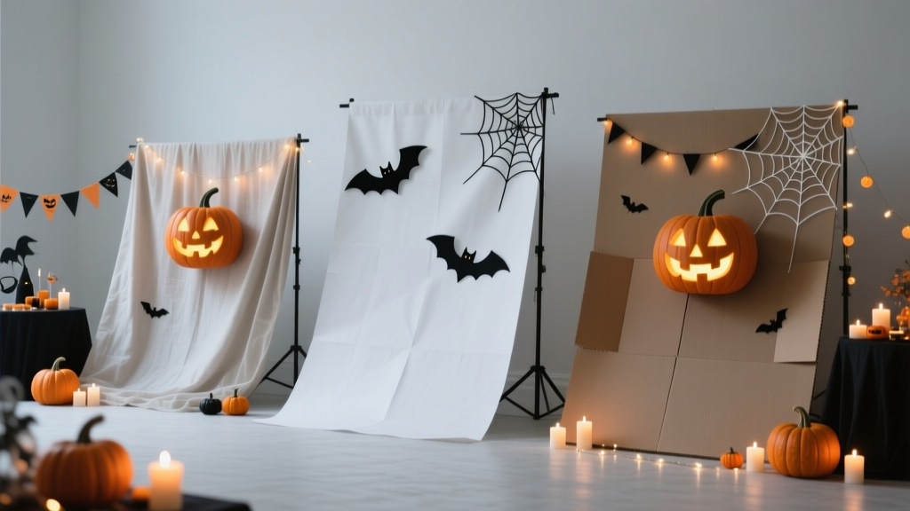 Budget-Friendly Backdrops for Halloween