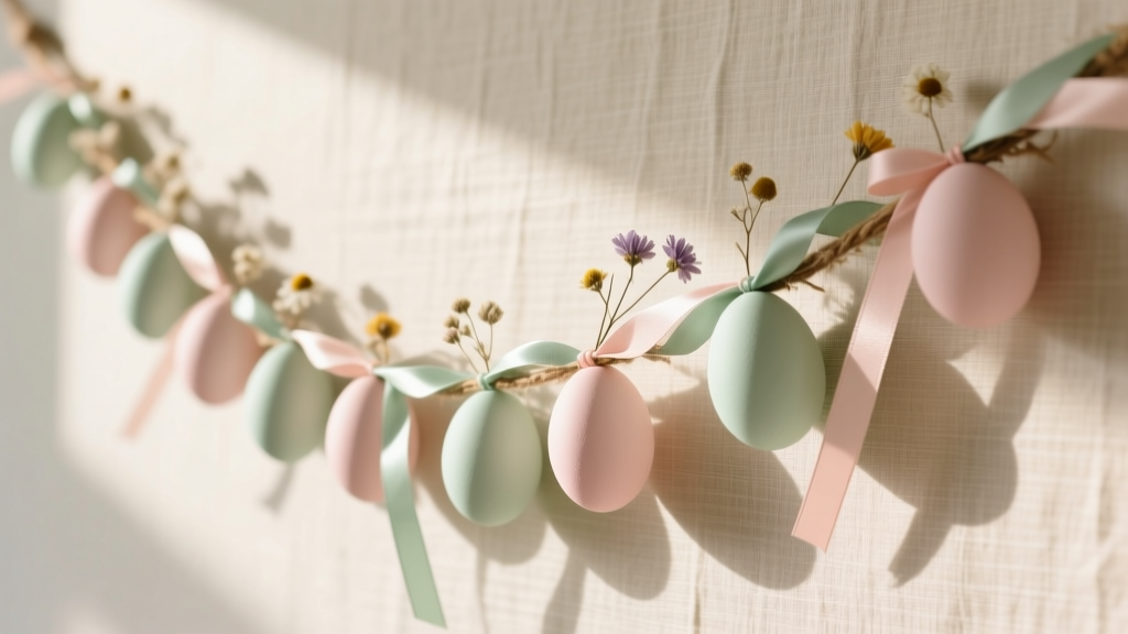 Budget-Friendly Garlands for Easter