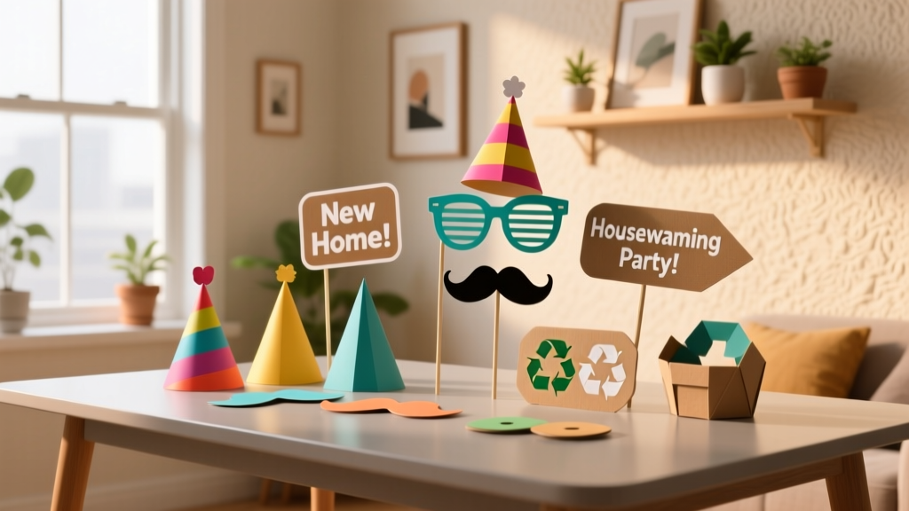 Budget-Friendly Photo Booth Props for Housewarmings