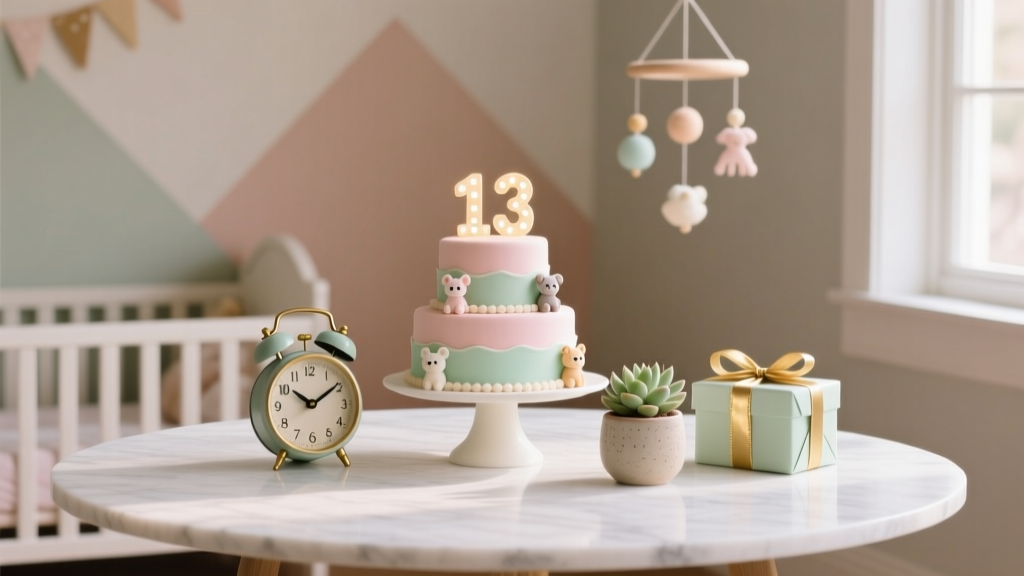 Centerpieces Checklist for First Birthdays