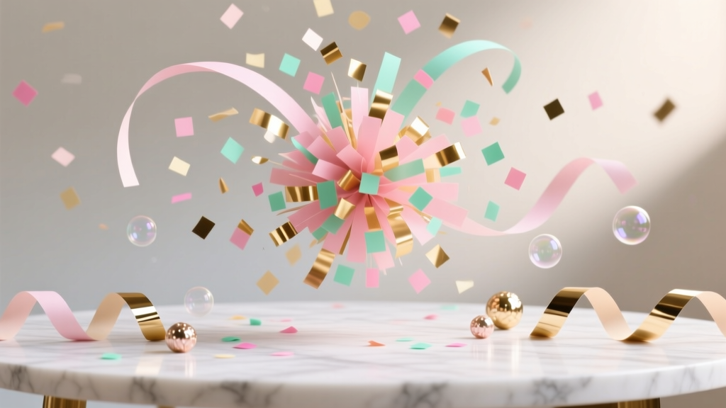 Confetti Ideas for Sweet 16