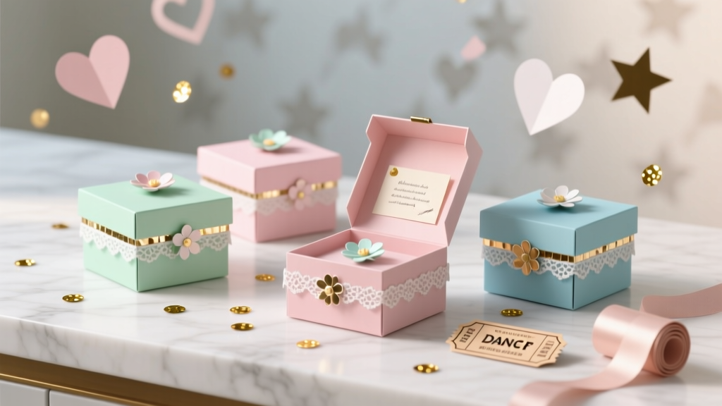 Creative Favor Boxes for School Dances