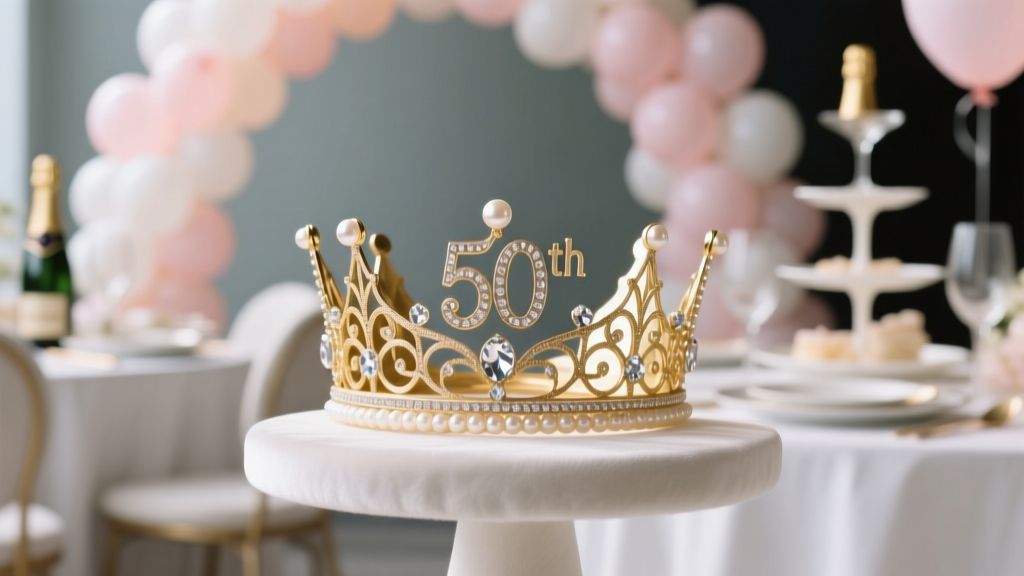 DIY Crowns for 50th Birthdays: Party-Perfect Headpieces, Supplies, and Easy How-Tos