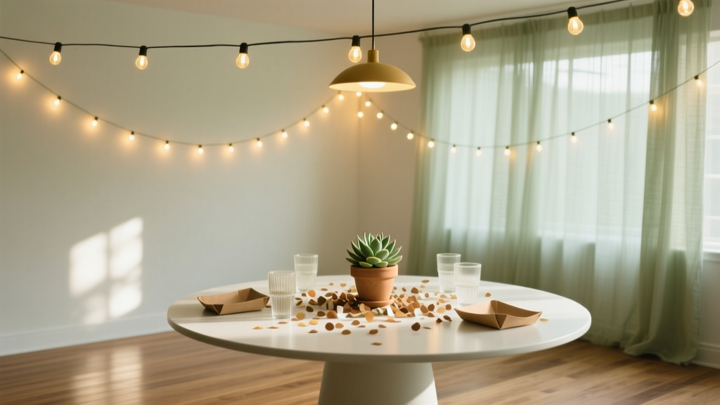 Eco-Friendly Lighting for 50th Birthdays