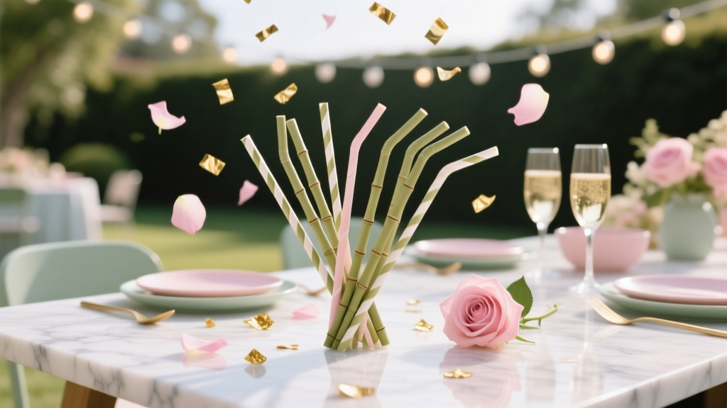 Eco-Friendly Straws for Farewell Parties
