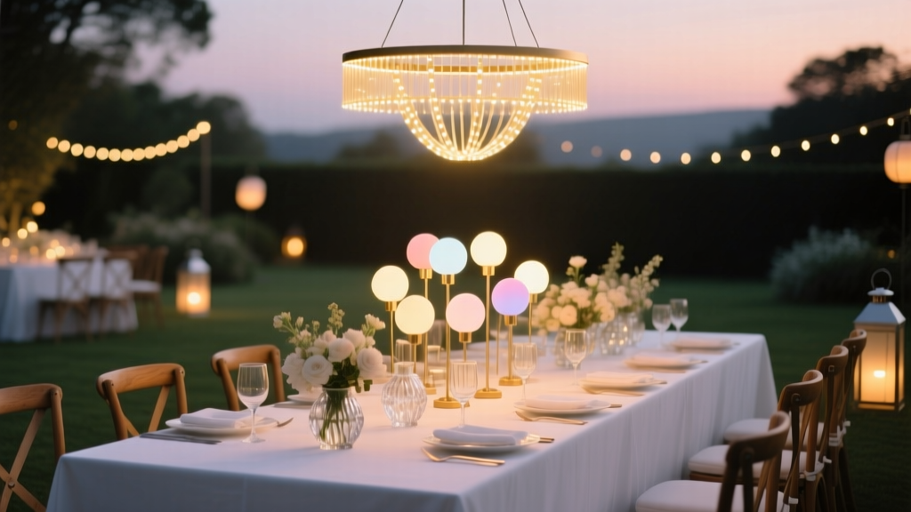 How to Choose LED Lights for Your Weddings
