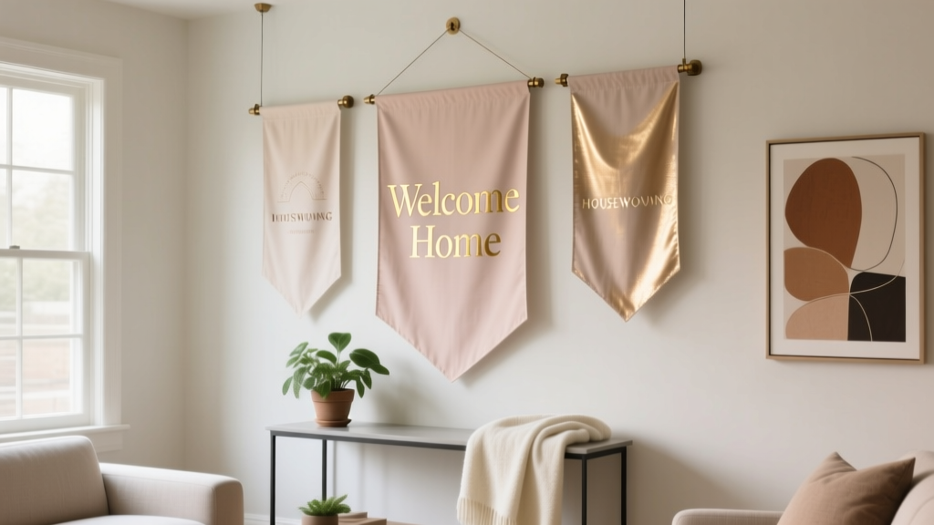 How to Style Banners for Housewarmings