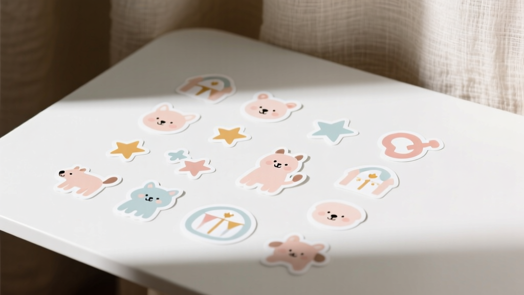 How to Style Stickers for Baby Showers