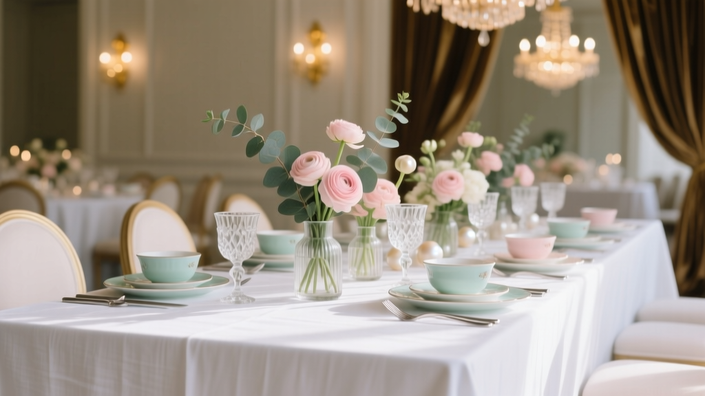 How to Style Tablecloths for Bat Mitzvahs
