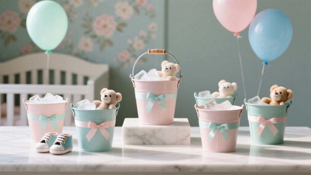 Ice Buckets Checklist for Baby Showers
