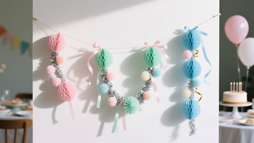 Last-Minute Garlands for Birthday Parties