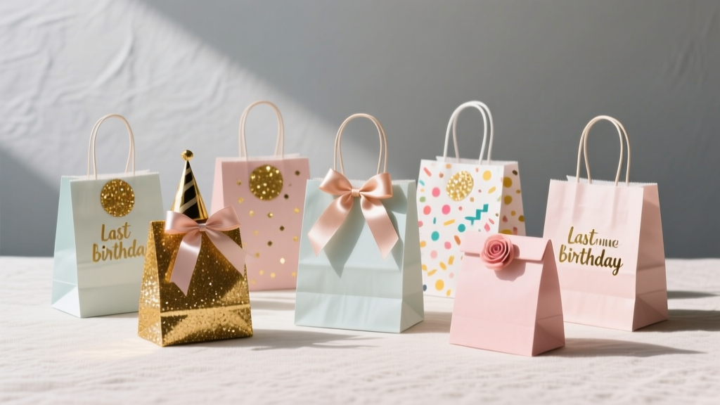 Last-Minute Party Bags for Birthday Parties