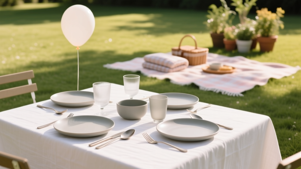Last-Minute Tableware for Picnics