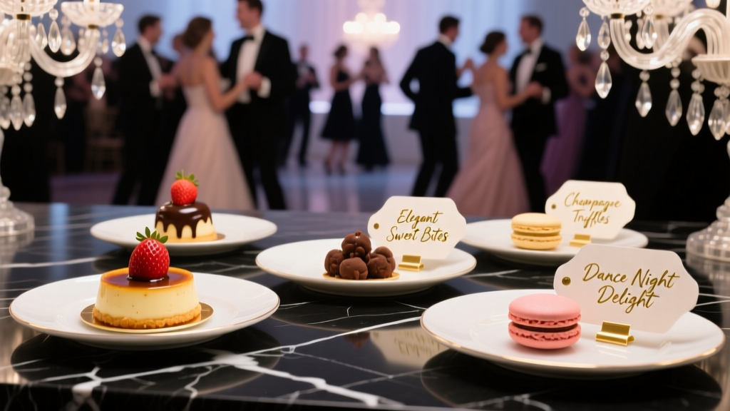 Luxury Food Labels for School Dances