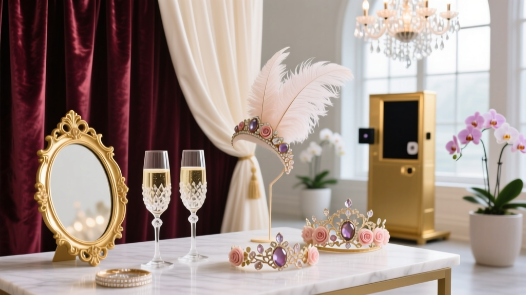 Luxury Photo Booth Props for Birthday Parties