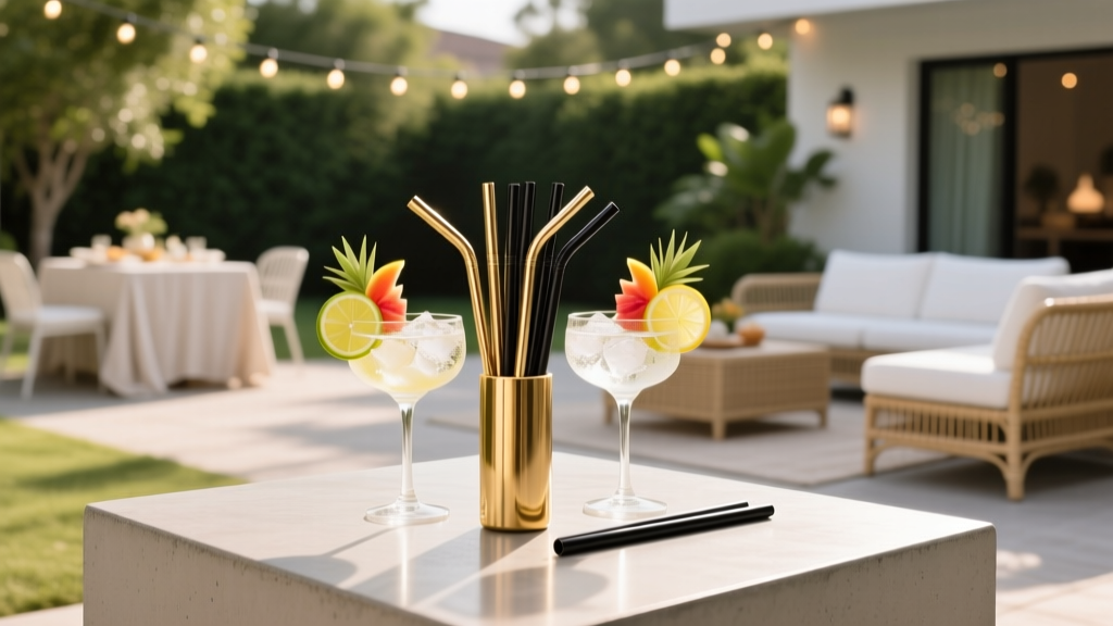 Luxury Straws for BBQs: The Small Upgrade That Makes Your Backyard Party Feel Premium