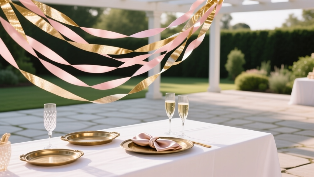 Luxury Streamers for Picnics: Elevated Party Decor That Packs Small and Wows Big