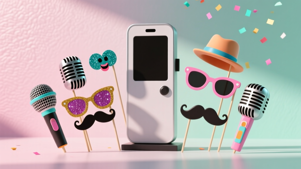 Photo Booth Props Ideas for Karaoke Nights