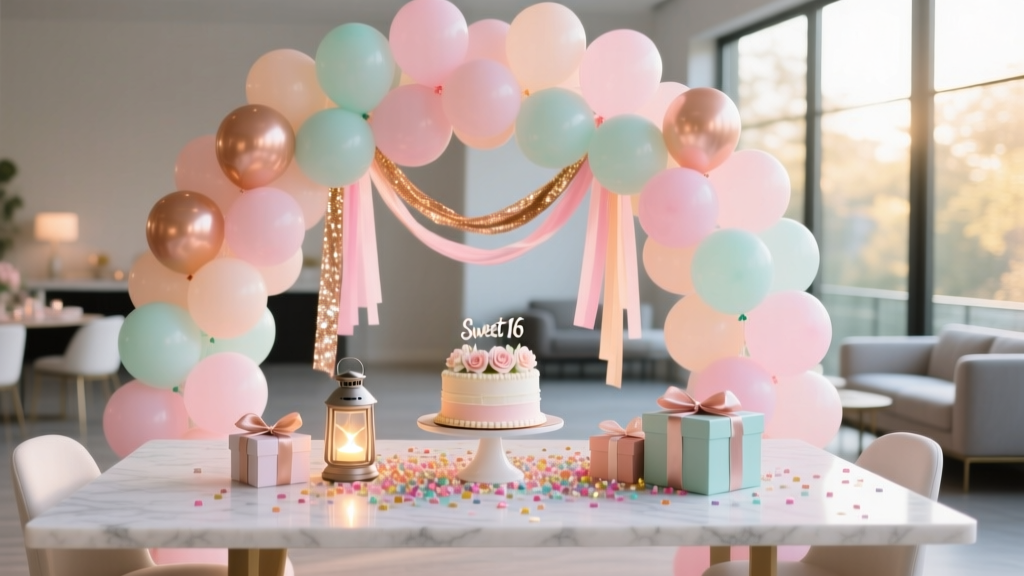 Streamers Ideas for Sweet 16