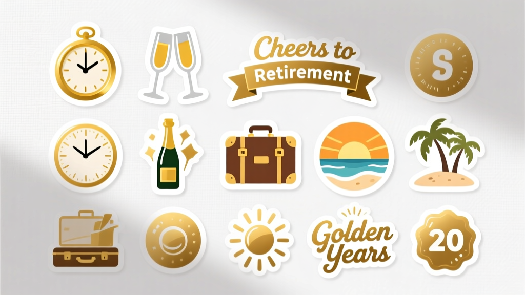 Top 20 Stickers for Retirement Parties