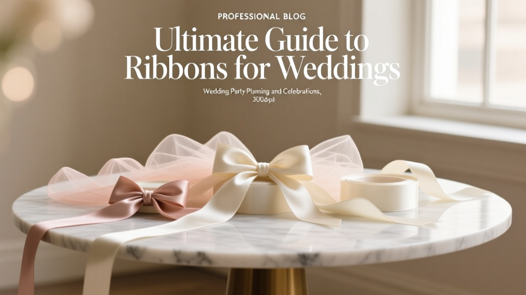Ultimate Guide to Ribbons for Weddings