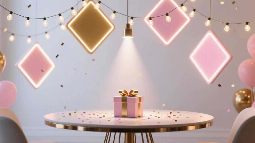 Unique Lighting Ideas for Surprise Parties