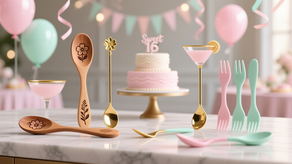 Unique Utensils Ideas for Sweet 16