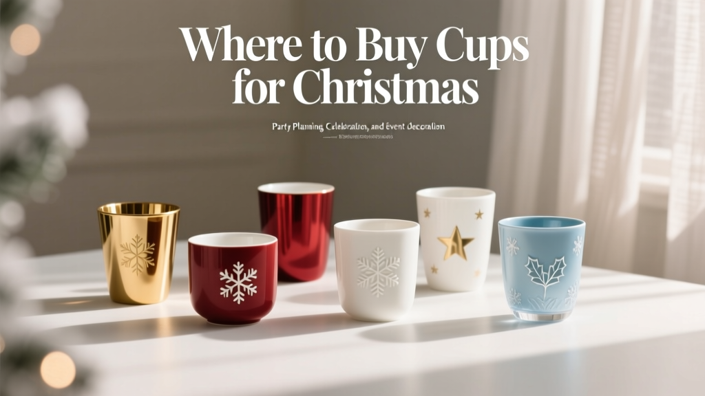 Where to Buy Cups for Christmas