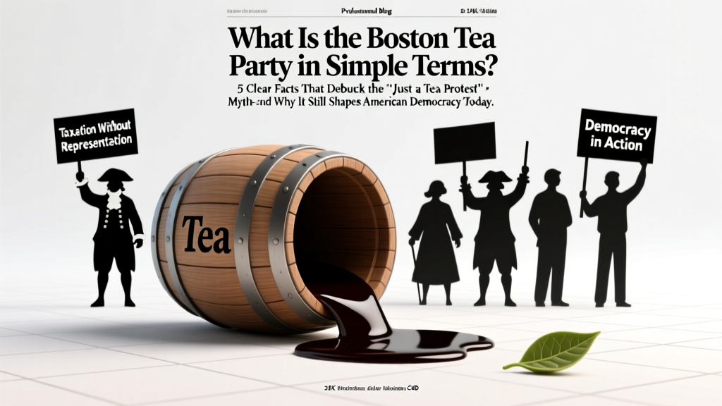 What Is the Boston Tea Party in Simple Terms? 5 Clear Facts That Debunk the 'Just a Tea Protest' Myth—and Why It Still Shapes American Democracy Today