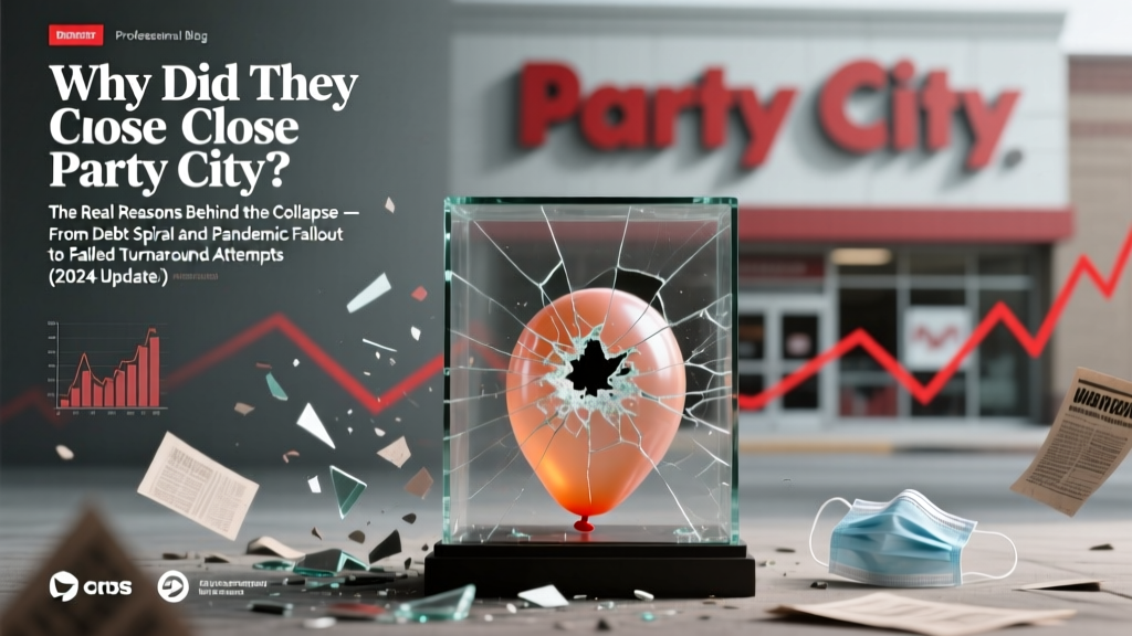 Why Did They Close Party City? The Real Reasons Behind the Collapse — From Debt Spiral and Pandemic Fallout to Failed Turnaround Attempts (2024 Update)