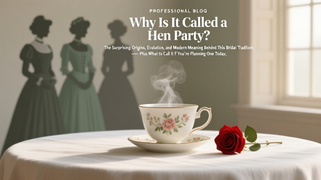 Why Is It Called a Hen Party? The Surprising Origins, Evolution, and Modern Meaning Behind This Bridal Tradition — Plus What to Call It If You're Planning One Today