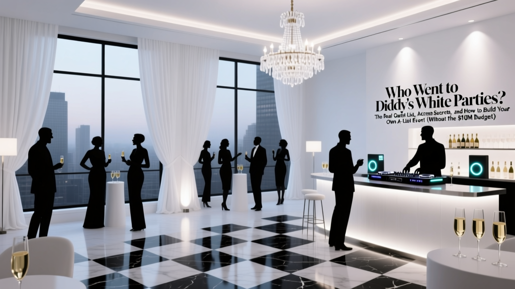 Who Went to Diddy's White Parties? The Real Guest List, Access Secrets, and How to Build Your Own A-List Event (Without the $10M Budget)