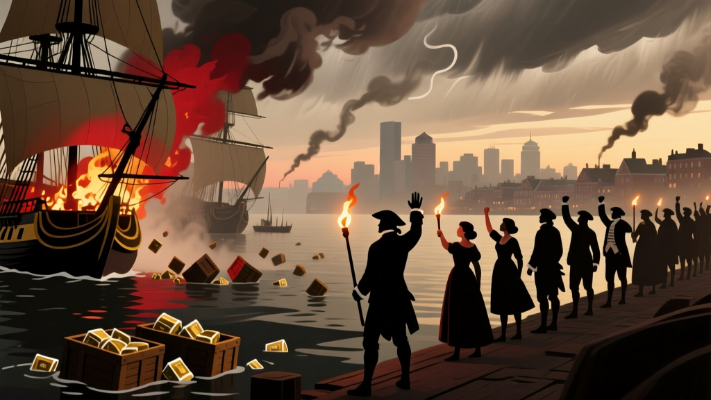 What Was the Colonial Reaction to the Boston Tea Party? Unpacking the Real Shockwaves — Not Just Tea, But a Coordinated, Continent-Wide Uprising That Forced Britain’s Hand in 1774