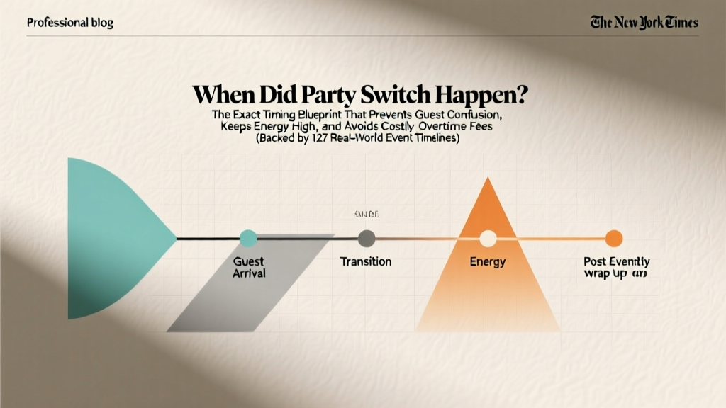 When Did Party Switch Happen? The Exact Timing Blueprint That Prevents Guest Confusion, Keeps Energy High, and Avoids Costly Overtime Fees (Backed by 127 Real-World Event Timelines)