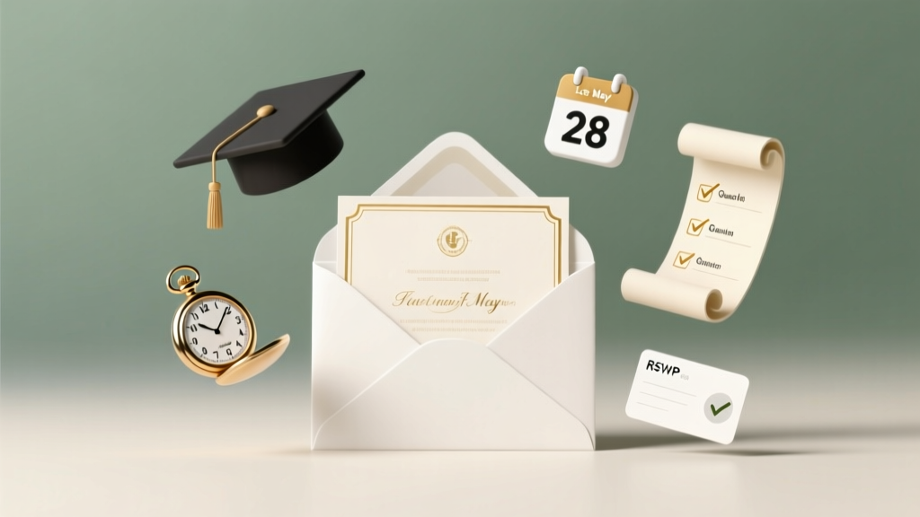 When Should You Send Out Graduation Party Invitations? The 4-Week Rule Most Families Miss (Plus Exact Dates Based on Venue, Guest List Size & RSVP Method)