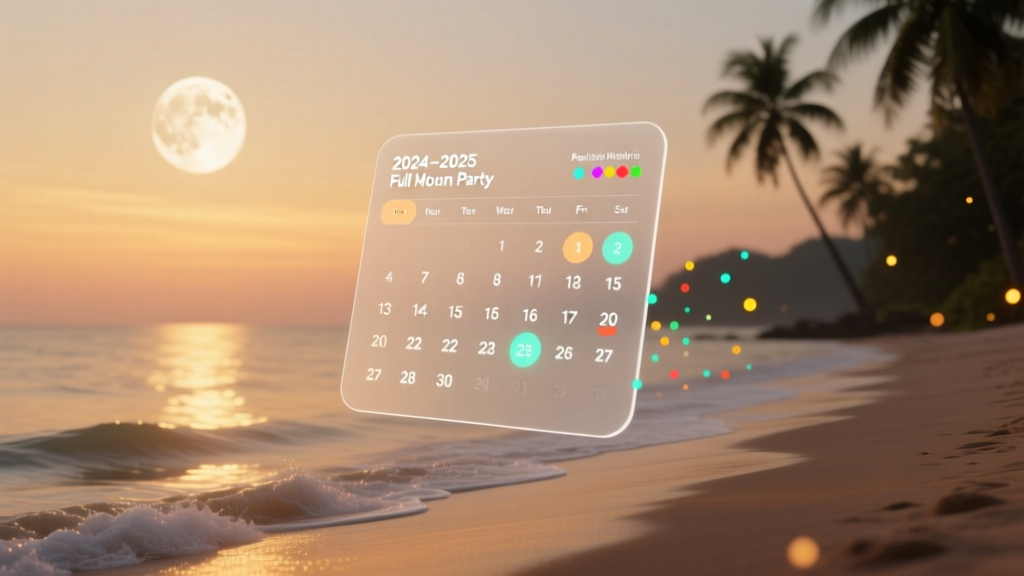When Is Full Moon Party Thailand in 2024–2025? Your No-Stress, Step-by-Step Calendar + Real-Time Crowd Forecast (Updated Weekly)