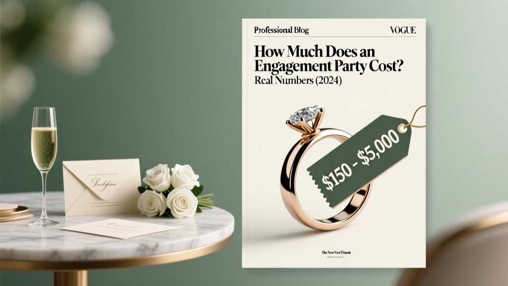 How Much Does an Engagement Party Cost? The Real Numbers (2024) — From $150 Backyard BBQs to $5,000 Luxury Celebrations (No Guesswork, Just Data-Backed Breakdowns)