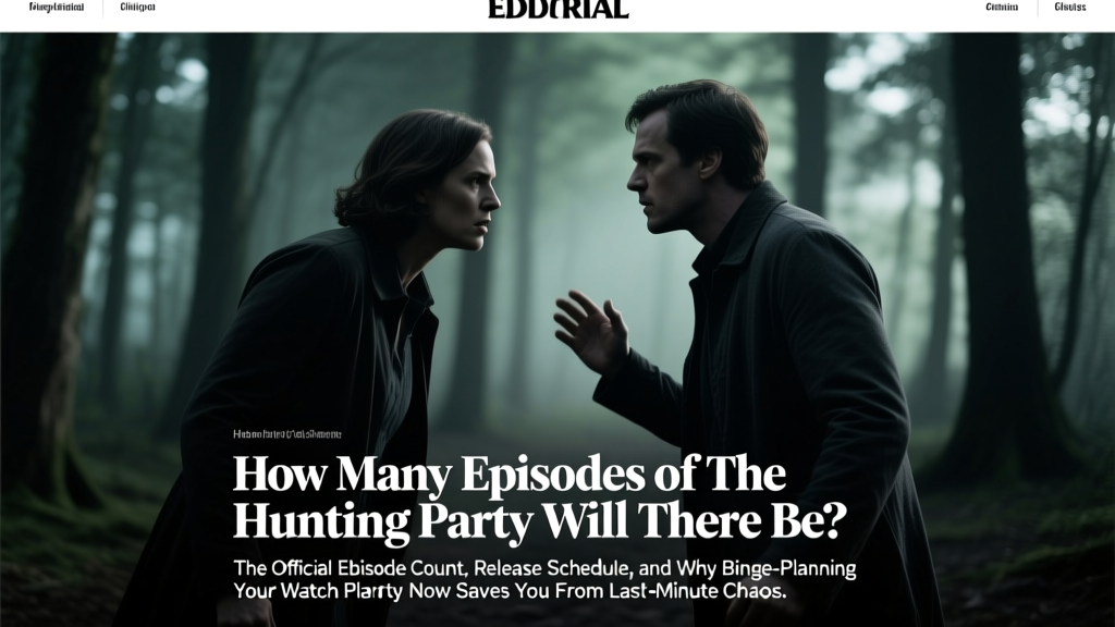 How Many Episodes of The Hunting Party Will There Be? The Official Episode Count, Release Schedule, and Why Binge-Planning Your Watch Party Now Saves You From Last-Minute Chaos