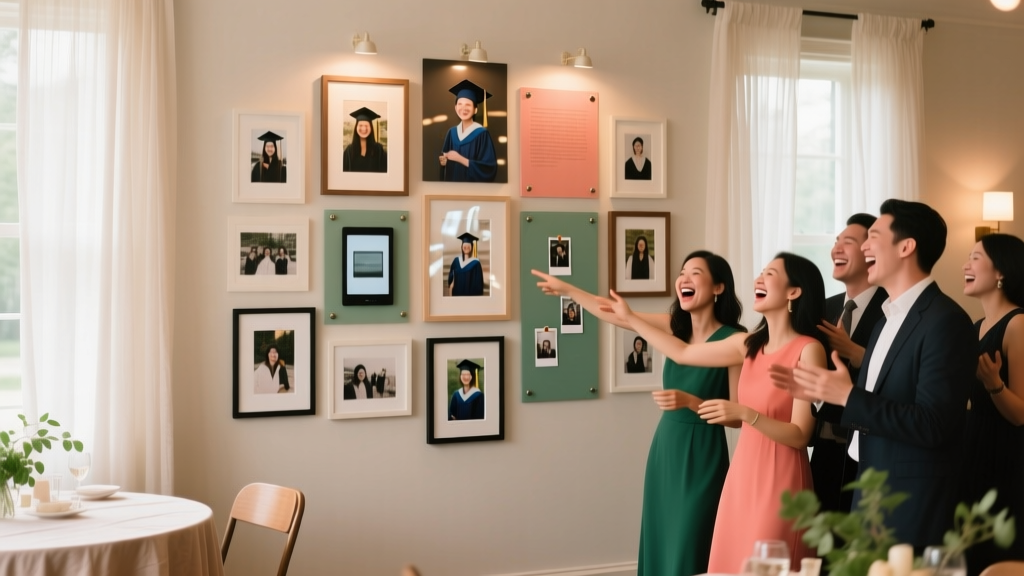 How to Display Pictures at a Graduation Party: 7 Stress-Free, Photo-Forward Strategies That Guests Actually Stop and Smile At (No Framing Skills Required)