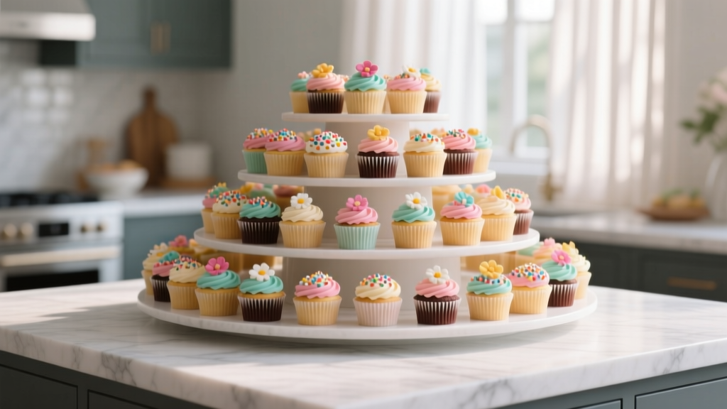 How to Display Cupcakes for a Party: 7 Proven, Stress-Free Setup Strategies That Prevent Collapse, Crowding, and 'Cupcake Chaos' (Even for 50+ Guests)