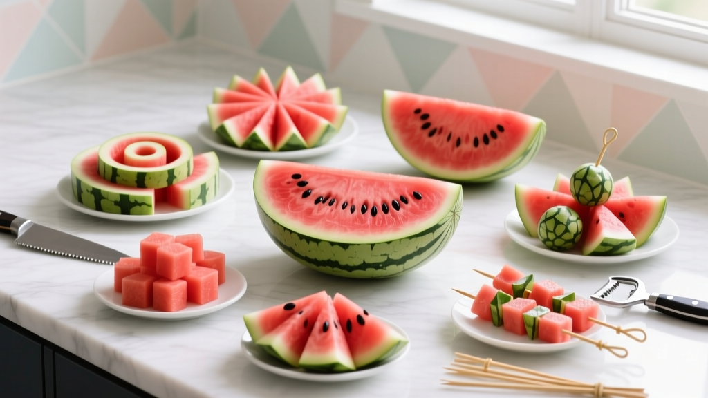 How to Cut Up Watermelon for a Party Without Making a Mess, Wasting Fruit, or Losing Your Sanity — 7 Proven Methods (With Timing, Tools & Serving Hacks)
