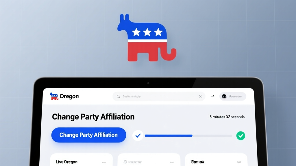 How to Change Political Party in Oregon: A Step-by-Step Guide That Takes Less Than 10 Minutes (No Mail-In Forms, No Waiting for Confirmation Letters)