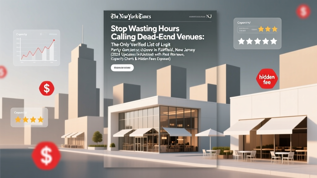 Stop Wasting Hours Calling Dead-End Venues: The Only Verified List of Legit Party Centers in Fairfield, New Jersey (2024 Updated with Real Reviews, Capacity Charts & Hidden Fees Exposed)