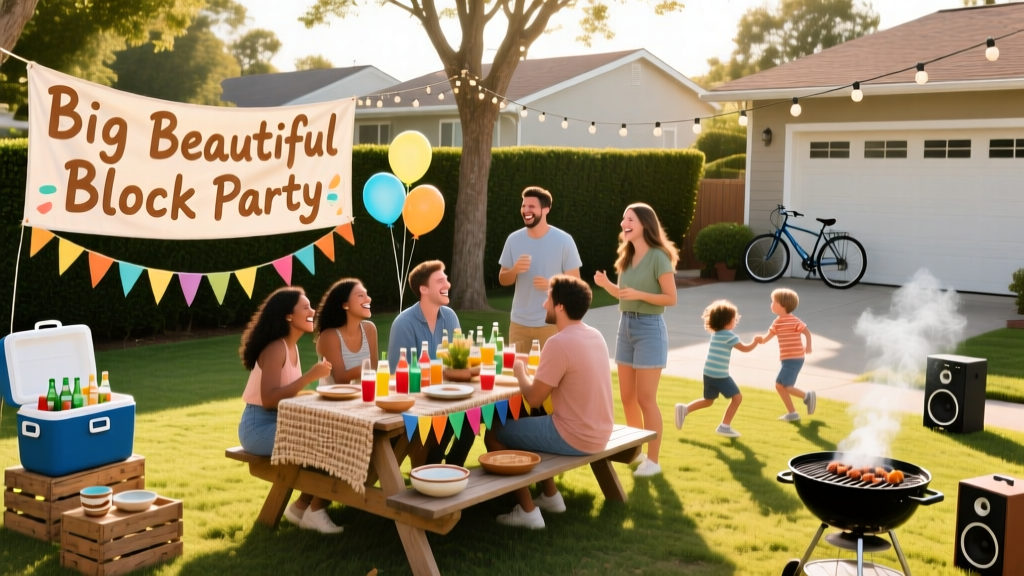 How to Throw a Big Beautiful Block Party Without Losing Your Mind (7 Non-Negotiable Steps That Prevent Chaos, Save $1,200+, and Make Neighbors Cry Happy Tears)