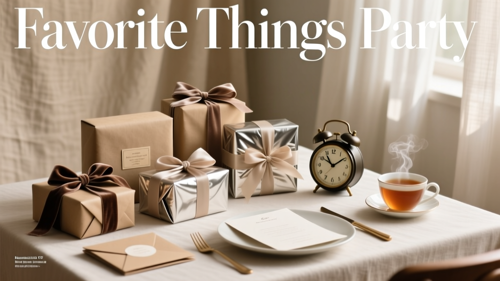 Do You Wrap Gifts for a Favorite Things Party? The Truth About Presentation, Practicality, and What Guests *Actually* Expect (Spoiler: It Depends on Your Theme, Guest Age, and Time Budget)