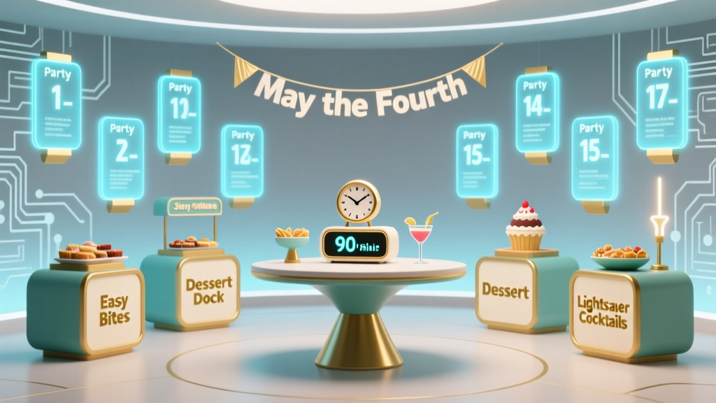 17 Stress-Free May the Fourth Be With You Party Ideas That Actually Work (No Jedi Master Degree Required — Just Good Planning & 90 Minutes)