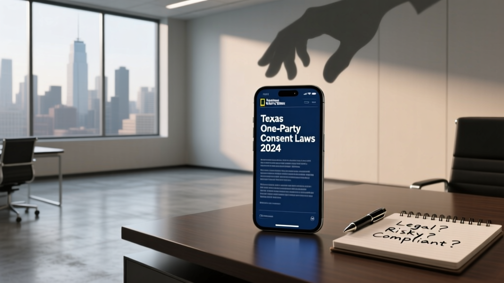 Is Texas a one party consent for recording? Yes—but here’s exactly when it’s legal, when it’s risky, and how to avoid lawsuits even if you’re technically compliant (2024 update)